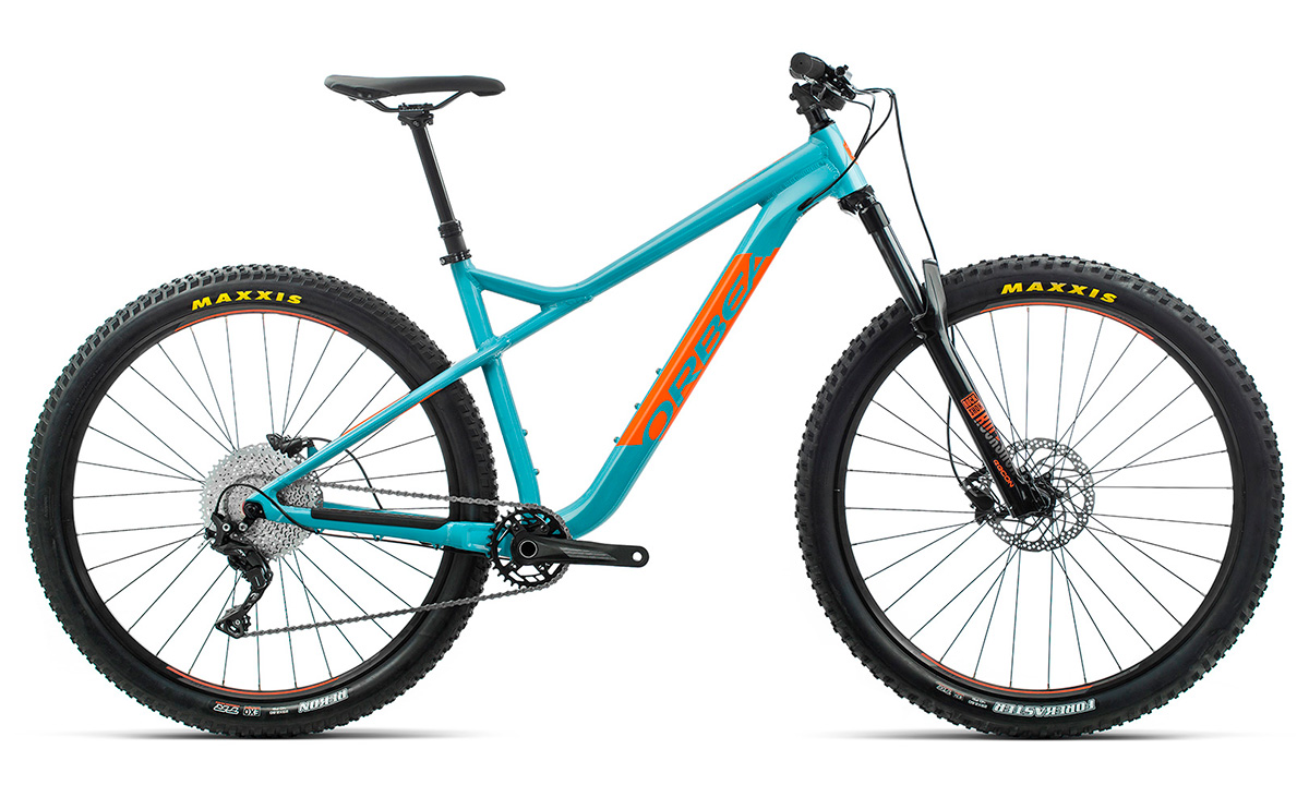 Фотографія Велосипед Orbea Laufey 29 H30 (2020) 2020 Блакитно-жовтогарячий